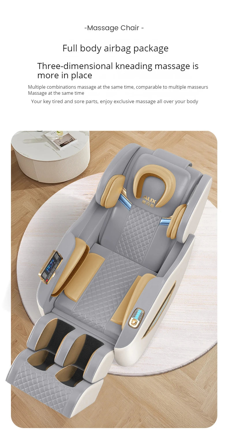 Massage Chair Zero Gravity 4D Spa - Full Body Recliner with Heat Therapy Massage Chairs Tidesmit