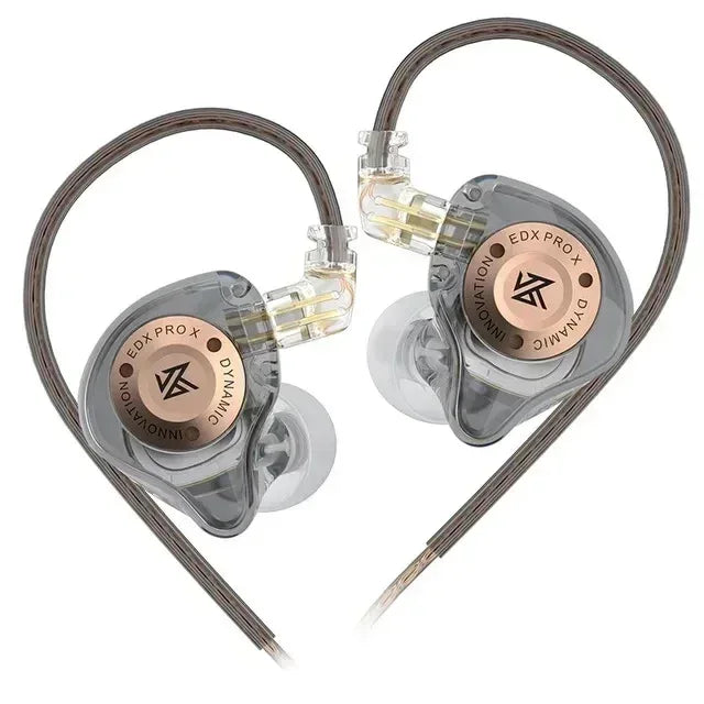 Wired Earbuds with Microphone and HiFi Bass Noise Cancelling Tidesmit Gray NO MIC China Mainland Tidesmit