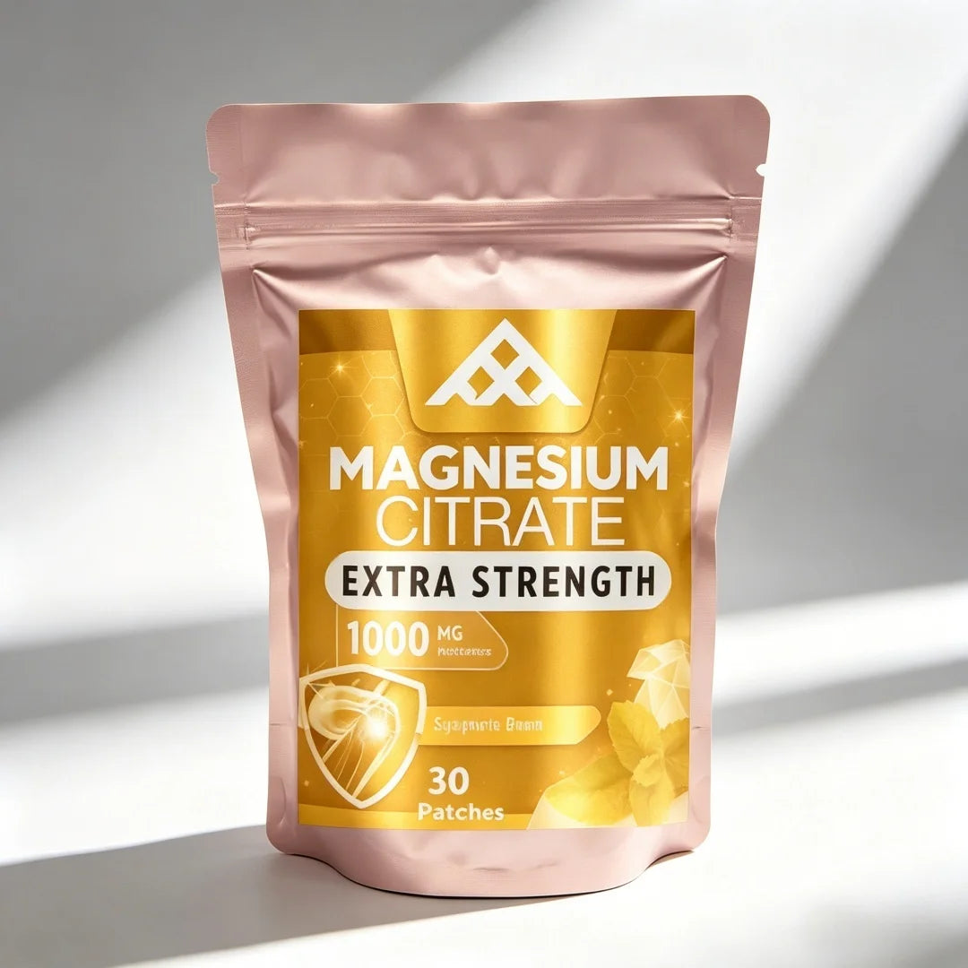 High-Absorption Magnesium Citrate 1000mg Tablets - Max Absorption for Muscle, Nerve, Bone & Heart Health - 360 Tablets