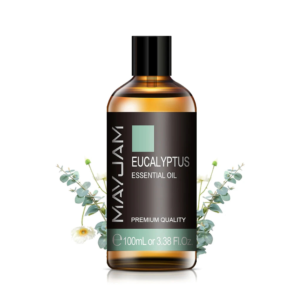 Tidesmit 100ml organic essential oil blend for aromatherapy humidifiers in lavender eucalyptus rose and ginger.