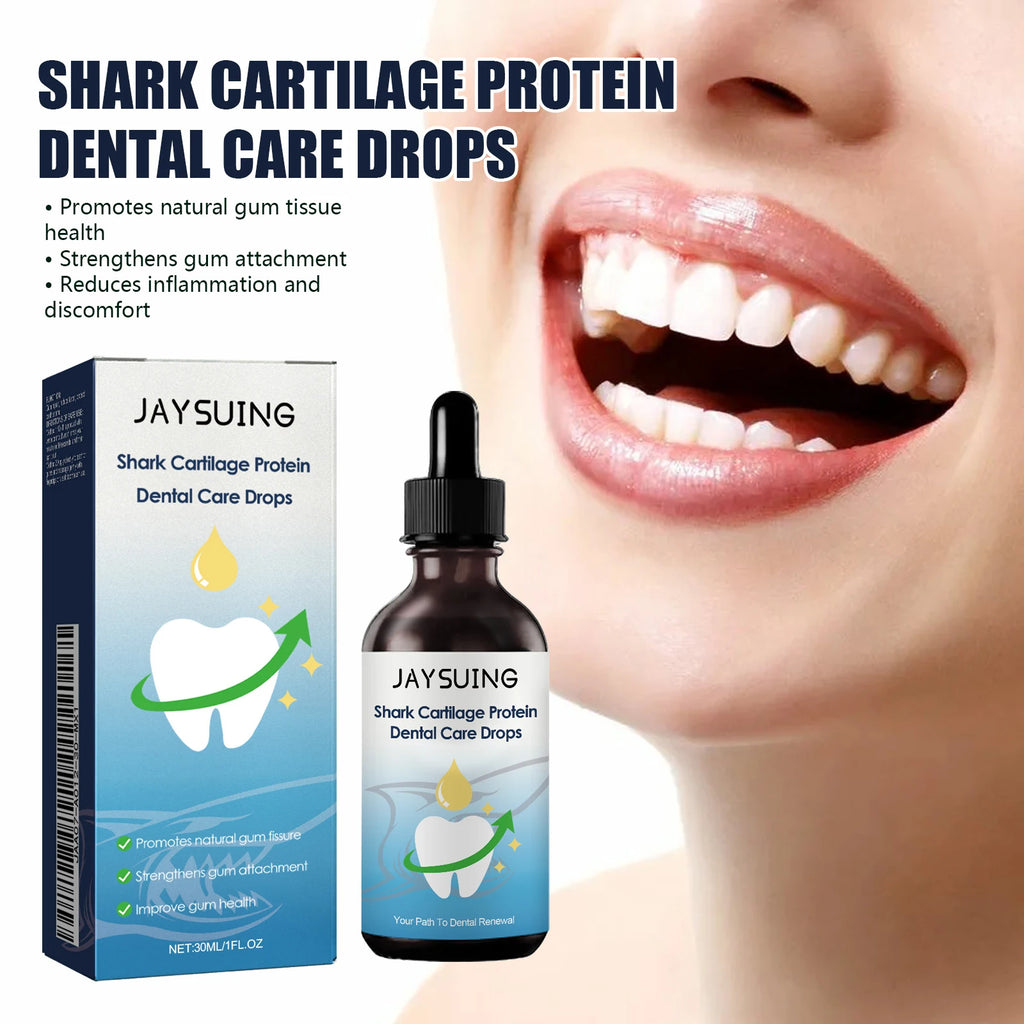 Tidesmit Dental Care Drops Gum Support Serum for Tooth Whitening and Relief of Gum Pain and Sensitivity