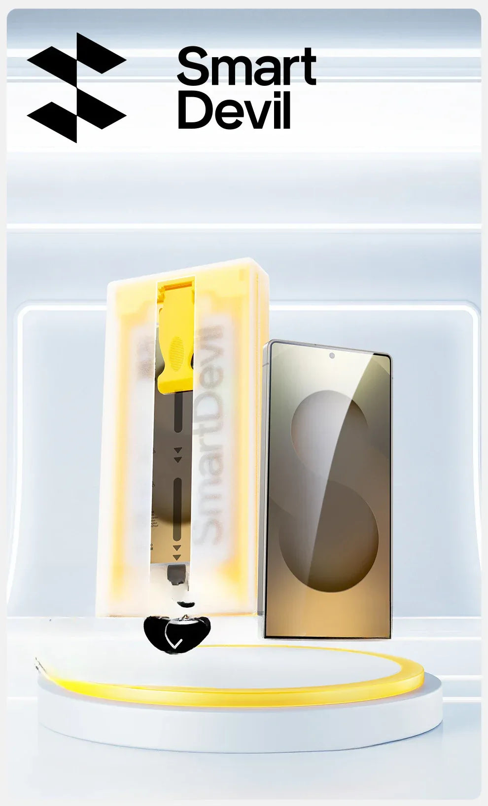 Samsung S25 Ultra Screen Protector: Anti-Scratch HD Film for Clarity Tidesmit