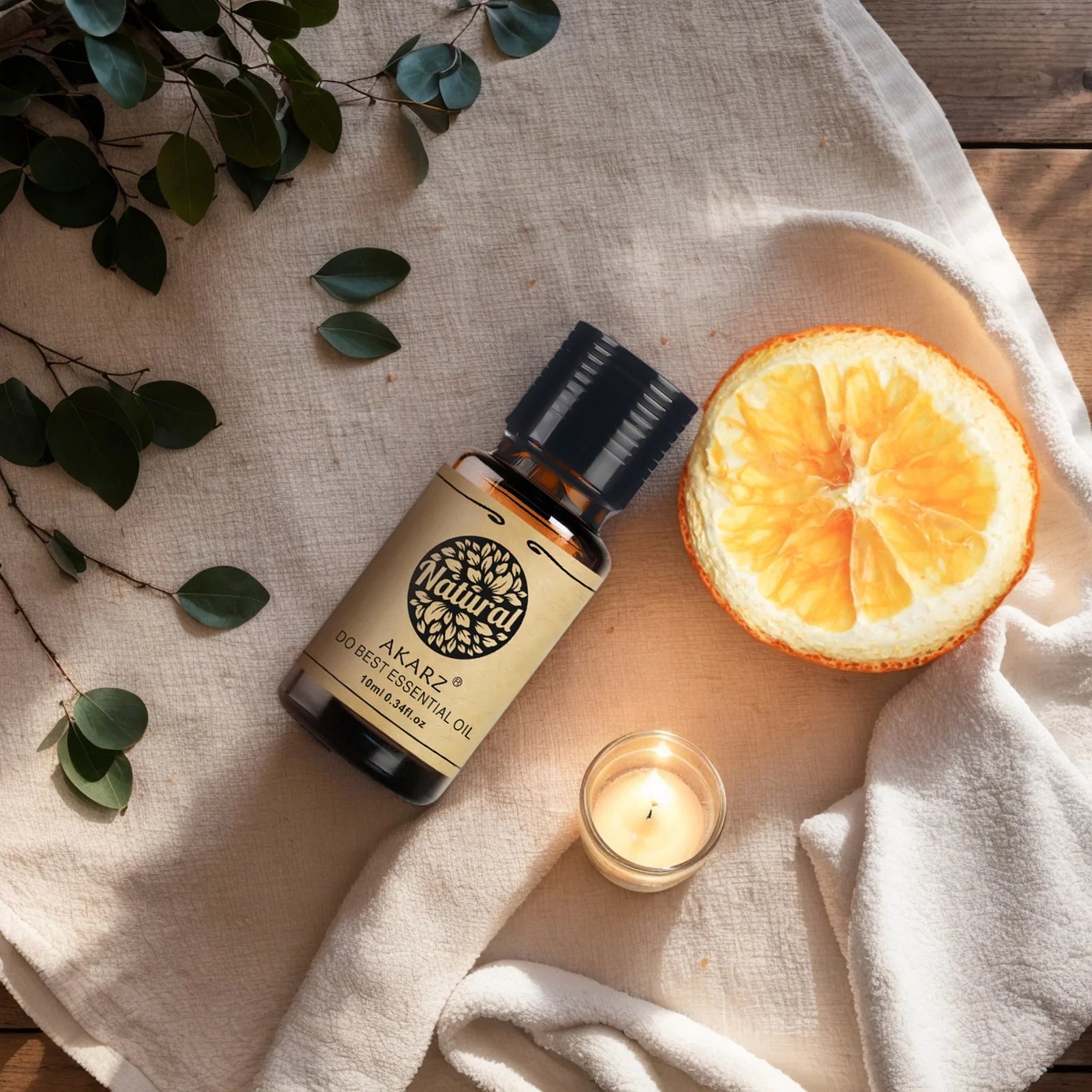 AKARZ Lemon Verbena Laurel Pineapple Bamboo Medlar Peony Ravensara Tangerine Essential Oil Handmade DIY Soap Scents Perfume Oil