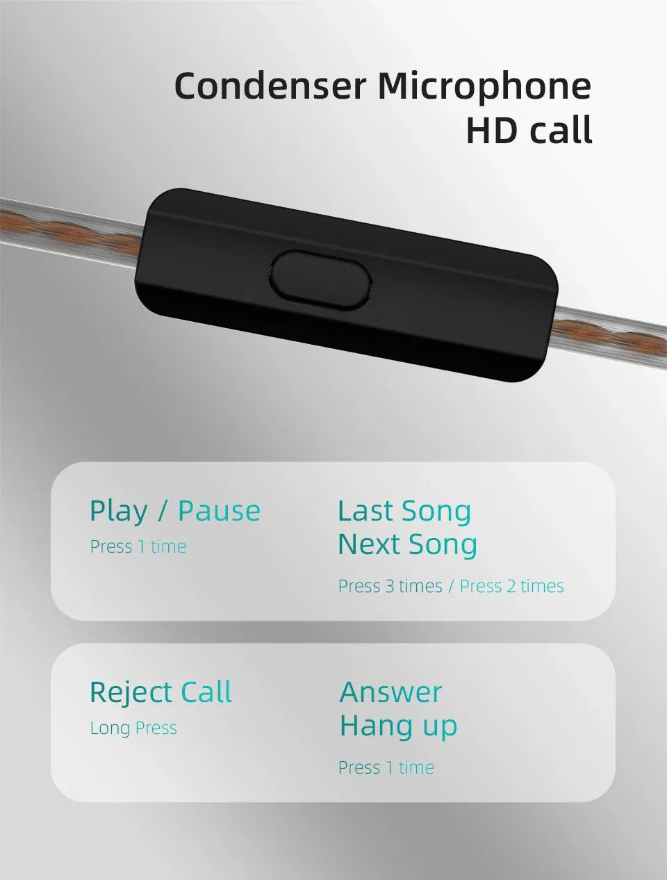 Dual Magnetic Bass In-Ear Monitors | Tidesmit High-Fidelity Wired Audio Tidesmit