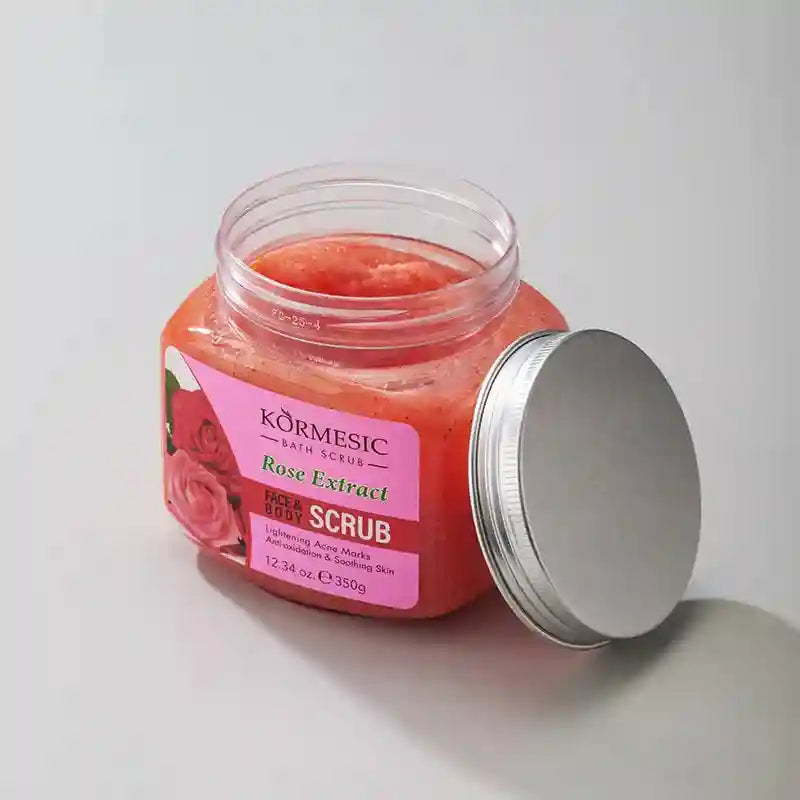 Turmeric Body Scrub for Deep Exfoliation | Natural Brightening Skincare Scrubs Treatments Tidesmit