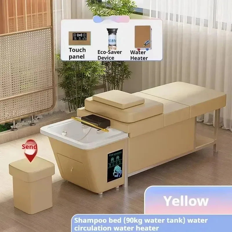 Head Spa Shampoo Chair with Integrated Water Tank - Japanese Wash Basin Massage Chairs Tidesmit