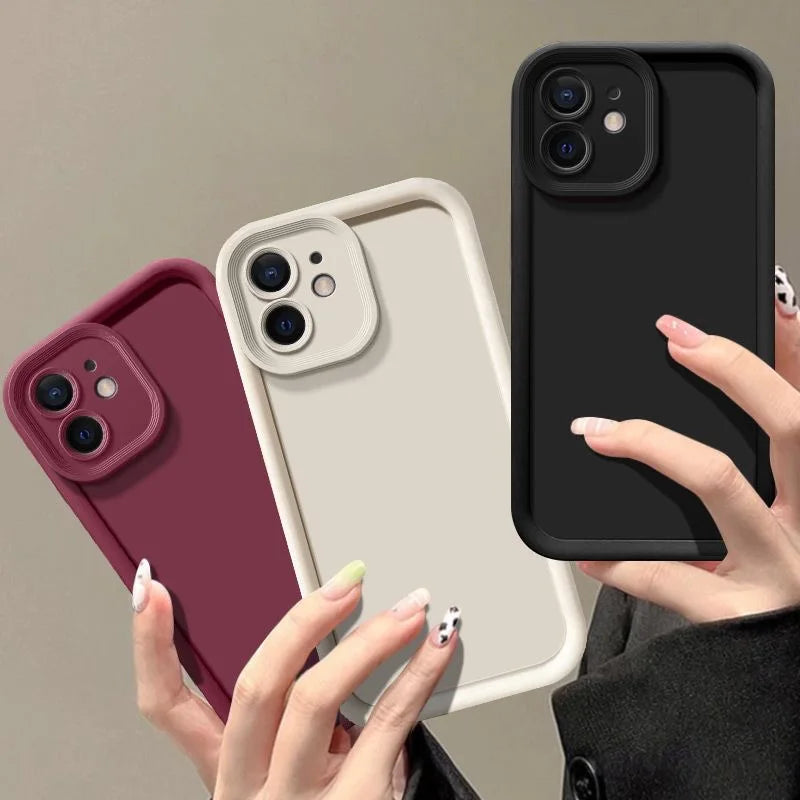 iPhone 17 Shock-Absorbing Soft TPU Silicone Case | Slim Fit Protection Tidesmit
