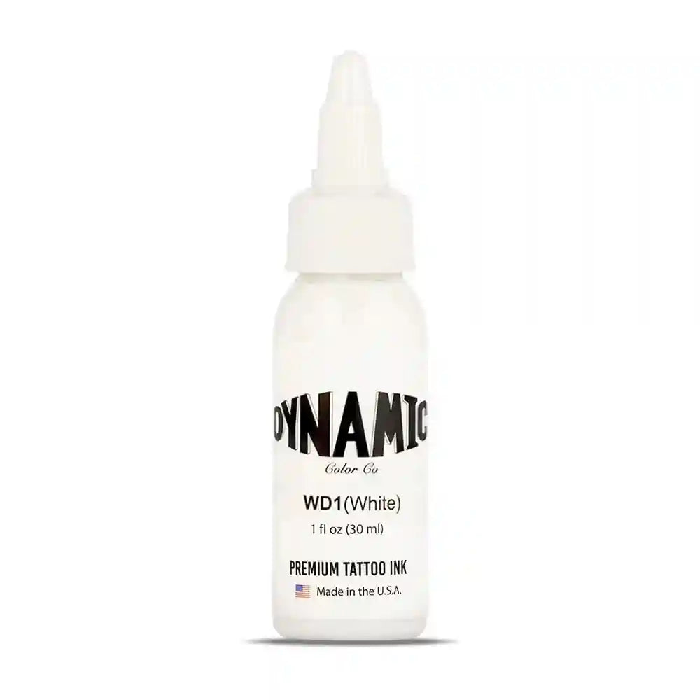 Professional White Tattoo Ink 30ml Vegan Formula for PMU Machines Permanent Makeup Machines WD1 Tidesmit