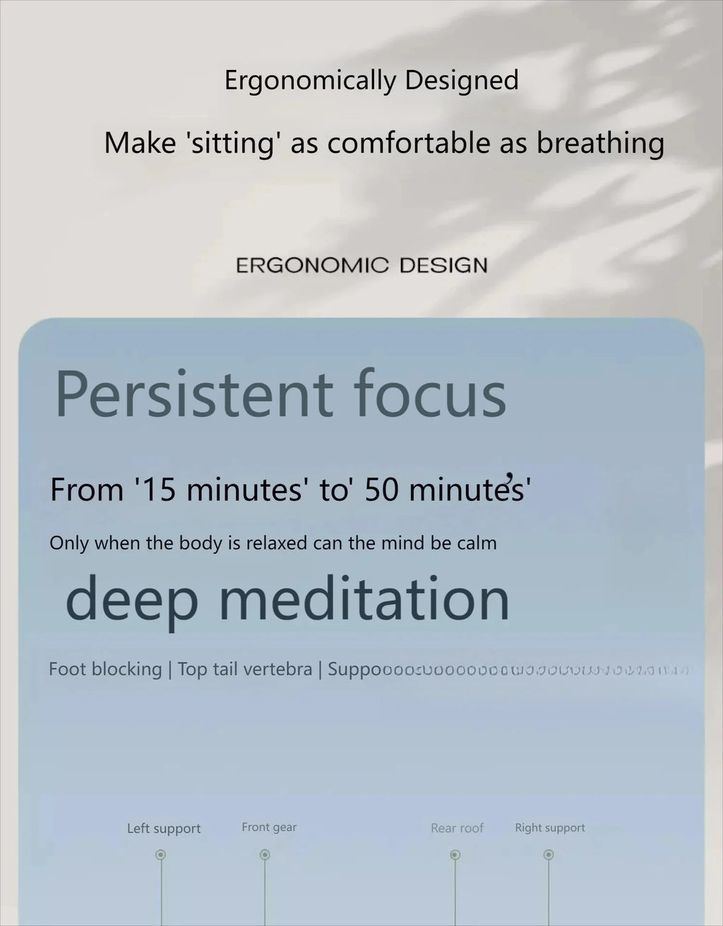 Meditation Cushion Meditation Cross-Legged Tatami Sofa Chair Yoga Futon Smart cushion Smart yoga mat