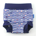 Infant Children Leakproof Swimming Nappies Newborn Baby High Waist Swimming Trunks Baby Boys Girls Cartoon Printed Cloth Diaper