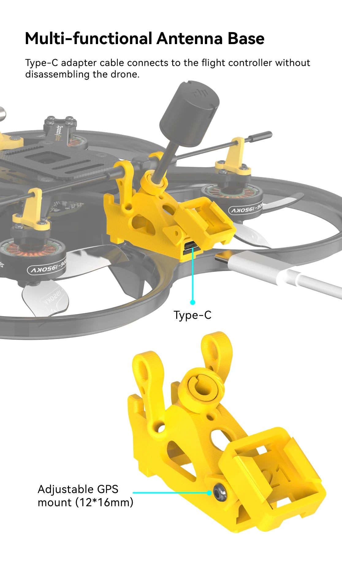 SpeedyBee Bee35 Pro 3.5 Inch Cinewhoop FPV Drone with O3 Air Unit Tidesmit