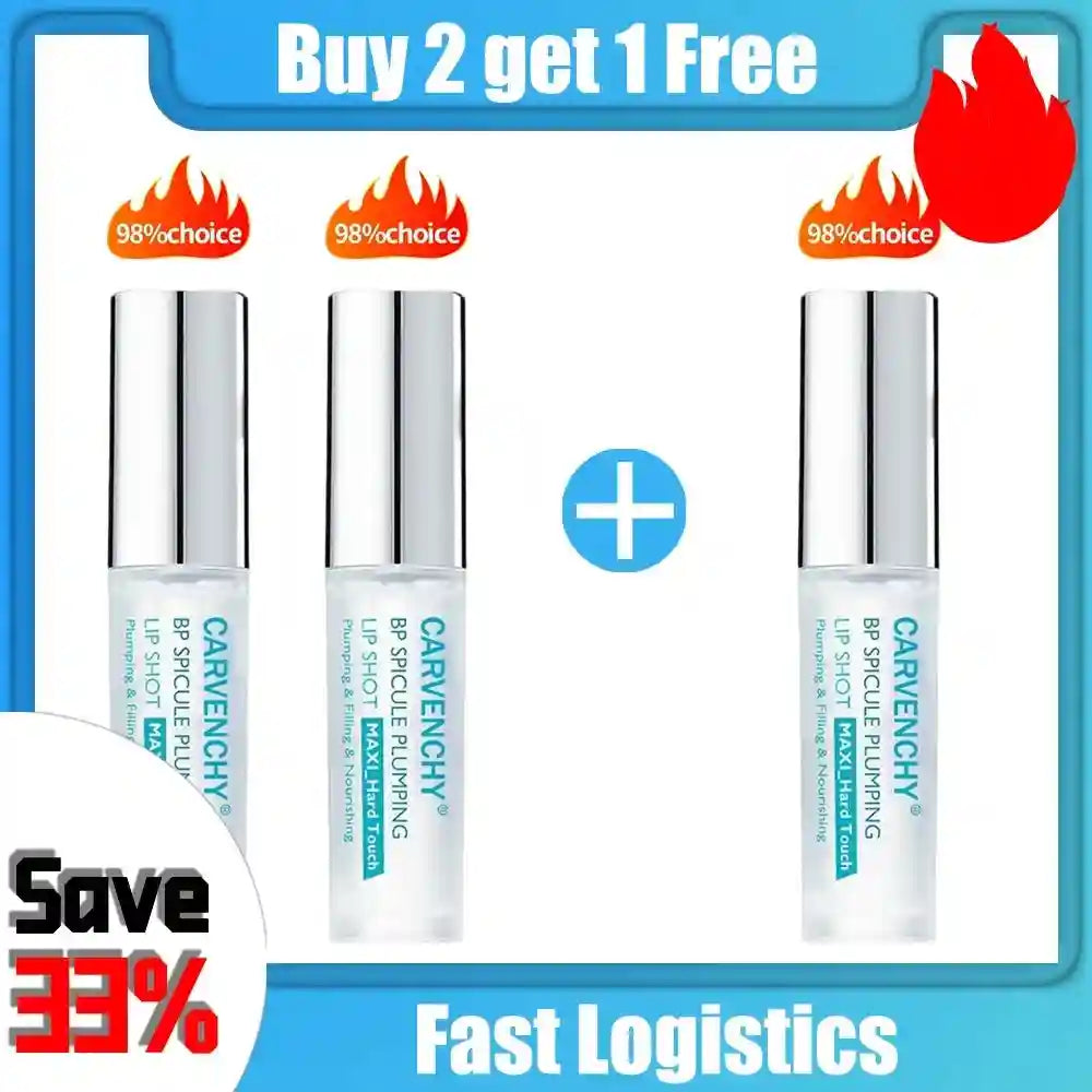 Moisturizing Lip Plumping Oil - Hydrating Gloss Treatment Set Lip Care 3PCS Tidesmit
