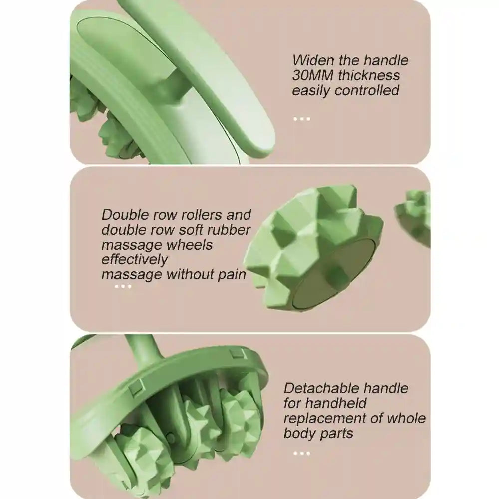 Cellulite Massage Roller for Lymphatic Drainage & Deep Tissue Recovery Massage Roller Tidesmit