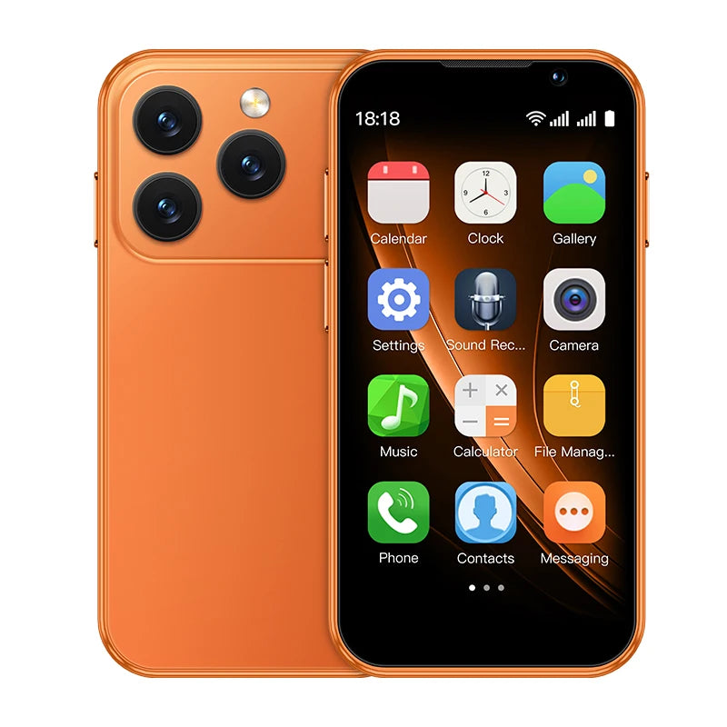 SOYES i17 Mini Android 9.0 Smartphone 3.0 Inches 2GB RAM 16GB ROM Dual SIM Standby Dual Camera Play Store 3G Little Phone