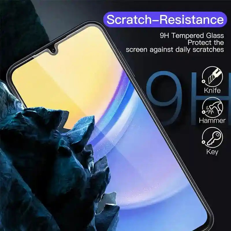 Samsung Galaxy Tempered Glass Screen Protector (3 Pack) - Case Friendly AE Tidesmit