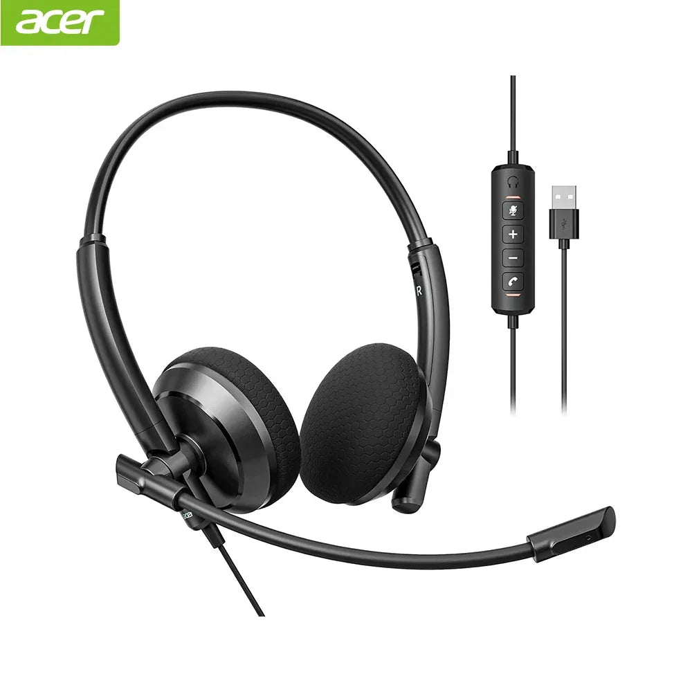 USB PC Headset with Microphone | Tidesmit Office Audio | Model 01 Default Title Tidesmit