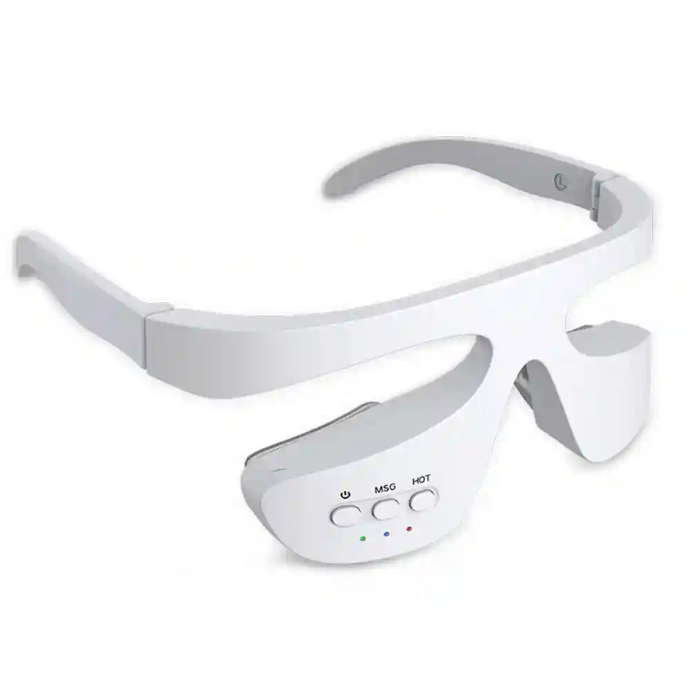 Electric Eye Massager with Red Light Therapy - White | Tidesmit Eye Massage Instrument Tidesmit