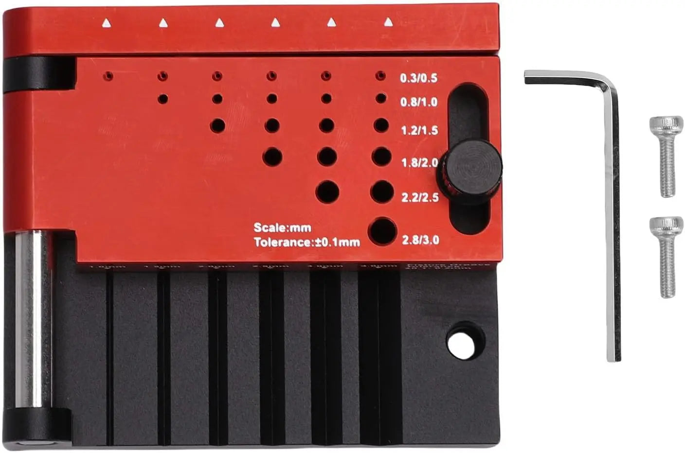 Plastic Borehole Positioner Locator Round Rod Center Drilling Fixture Tool For DIY Hobby Model Making Accessories
