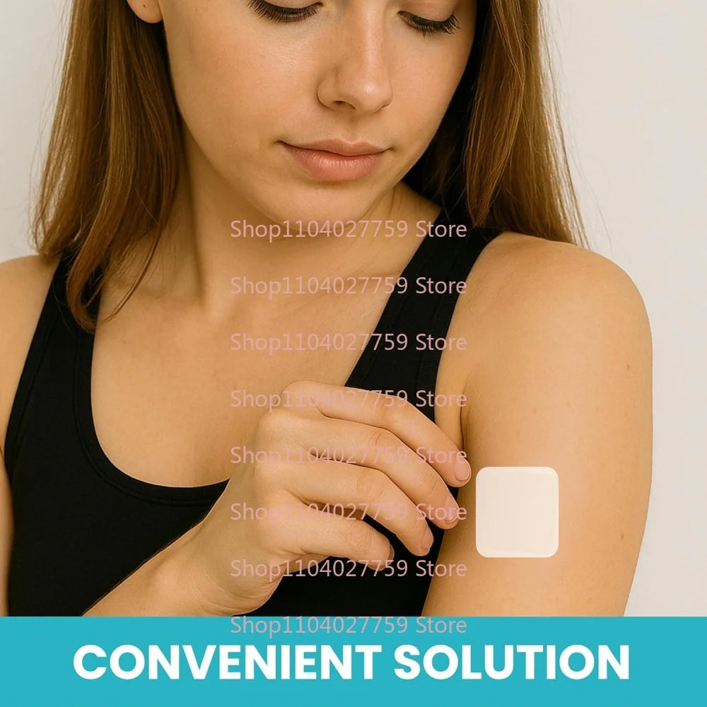 30 Patches Liposomal B Vitamins Complex Transdermal Patches High Absorption for Energy, Brain & Skin Health, Hair & Nails