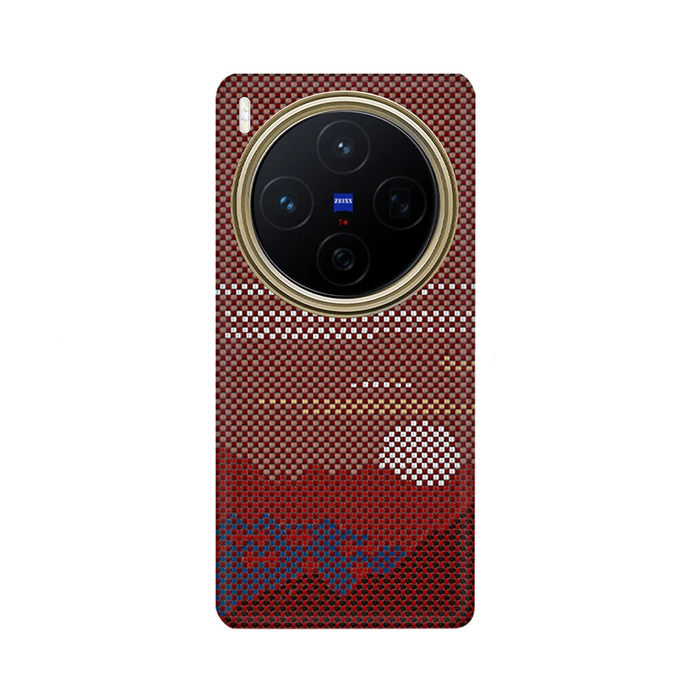 Vivo X300 Magnetic Aramid Fiber Case | Slim Shock-Absorbing Cover Sun Magnetic China Mainland Tidesmit