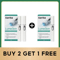 Two white Xorita LumeSkin laser mole removal pens with packaging boxes, displayed with a "Buy 2 Get 1 Free" label.