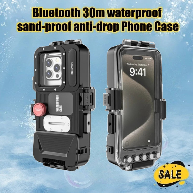 Waterproof Phone Case for iPhone & Samsung - 30m Diving Cover Tidesmit