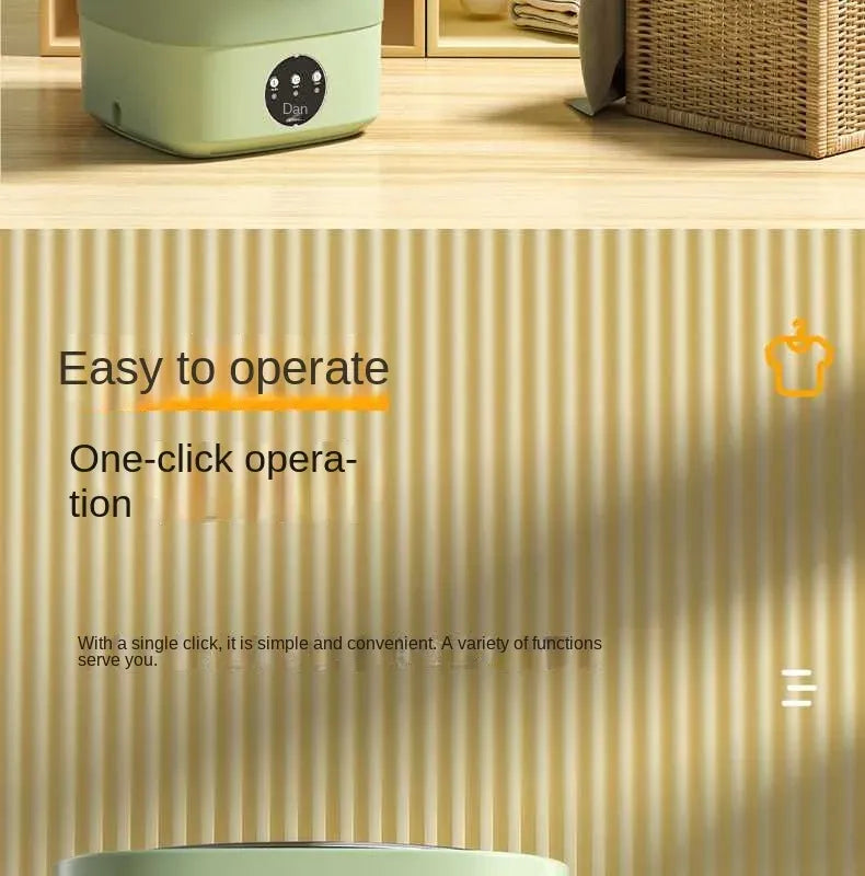 Foldable Portable Mini Washing Machine 220V