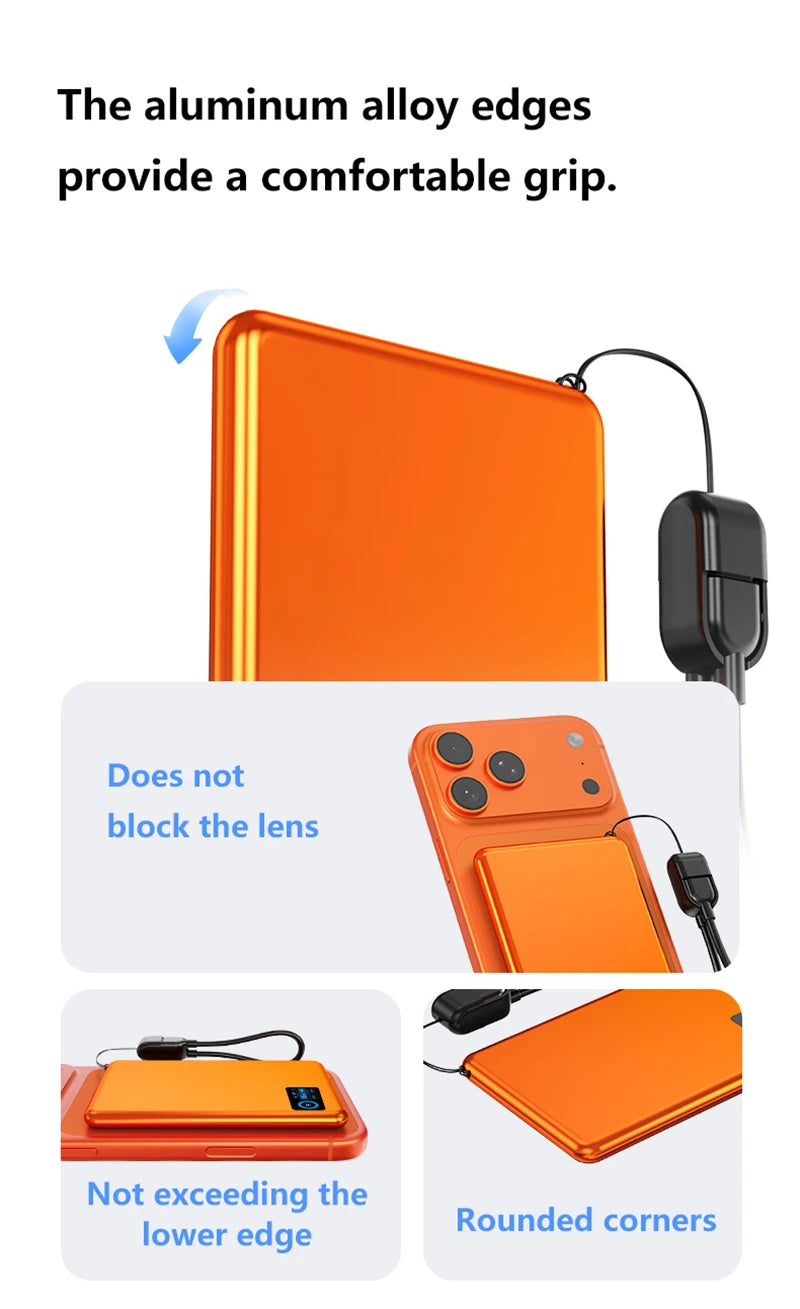 Tidesmit 50000mAh Magnetic Power Bank: Fast Charging Portable Charger Tidesmit