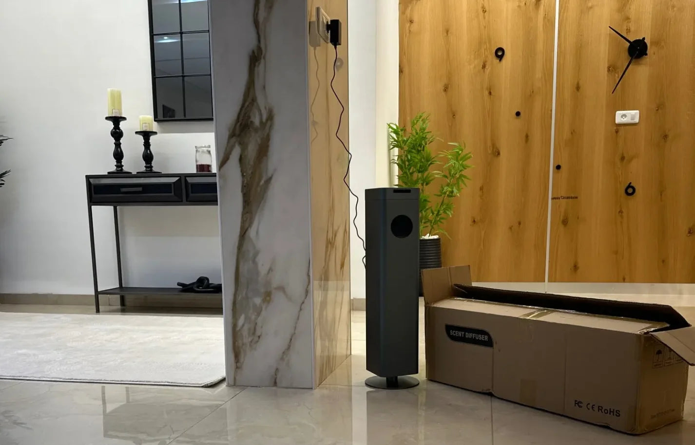 NAMSTE Electric Aromatic Diffuser Coverage 4000m³ Smart Bluetooth Essential Oils Fragrance Machine Home Hotel Scenting Device