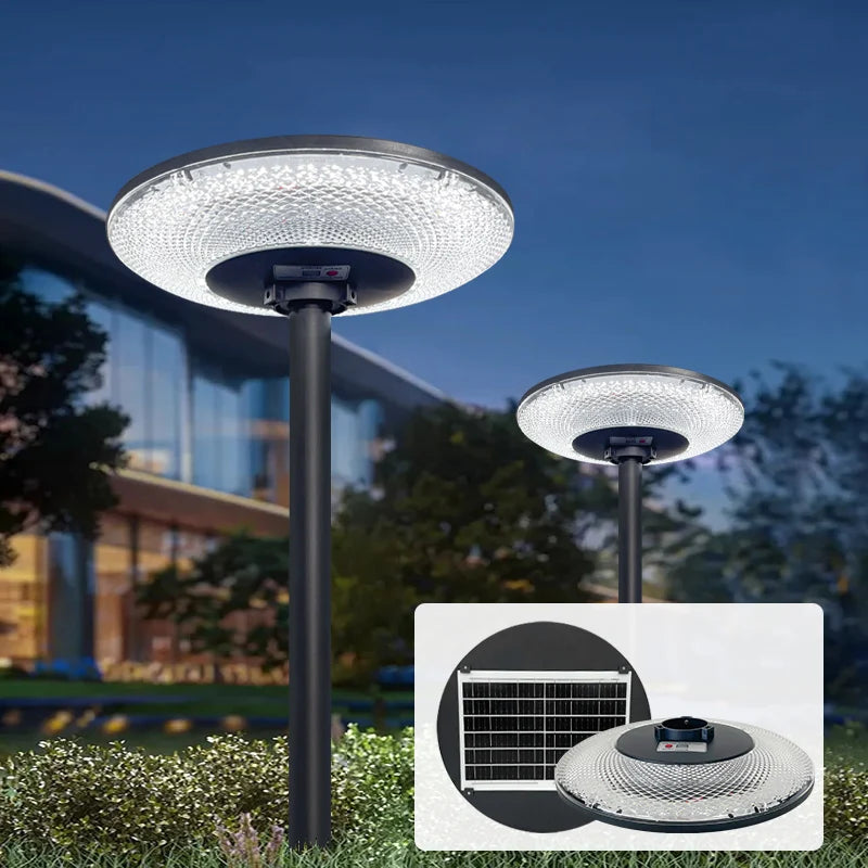 Solar Garden Light 360° Circular Illumination Human Radar Sensing 0 Electricity Bill Wireless Solar LED Lamp