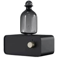 Nebulizing Essential Oil Diffuser Waterless Operated Aromatherapy Diffuser for Home Wood and Glass Aroma Diffuser Scent Machine