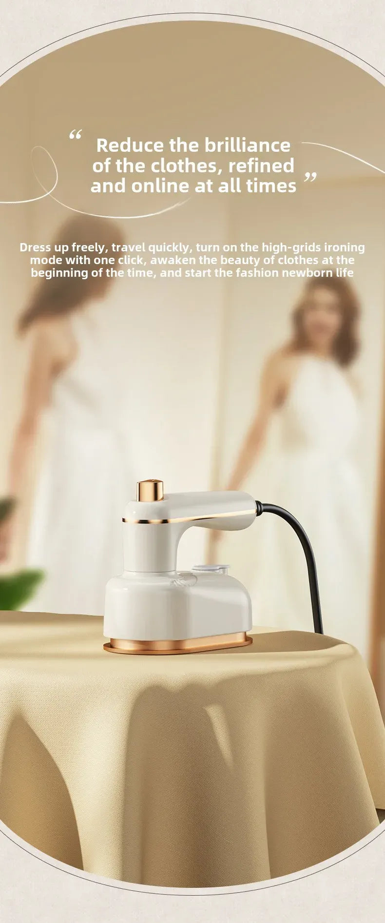 Tidesmit K1 Portable Handheld Steam Iron 220V 40W