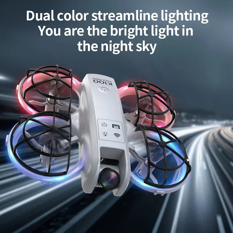 Mini Foldable Camera Drone with 4K Video - Compact Beginner Quadcopter Tidesmit