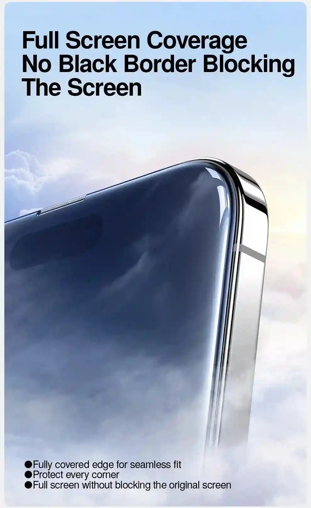 iPhone 17 Pro Max Screen Protector | Dust-Free 9H Tempered Glass AE Tidesmit