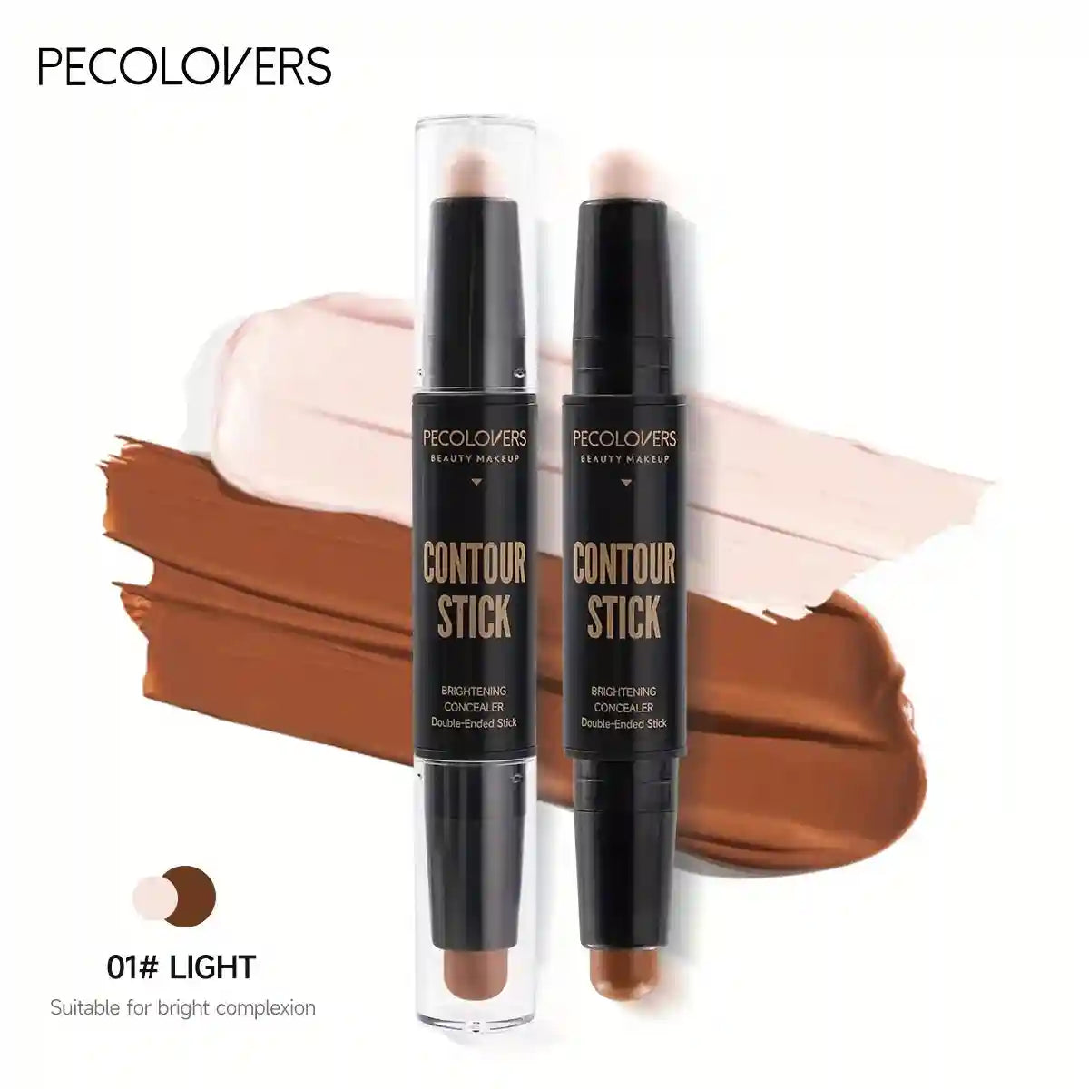 Tidesmit face makeup foundation stick showing texture detail for professional bronzing contouring and concealment