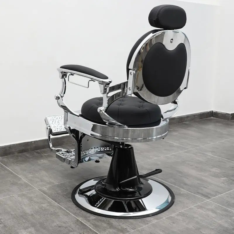 Professional Reclining Barber Chair for Hair Cutting and Shaving Massage Chairs Tidesmit