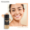 Tidesmit highlighting bronzer stick for contouring and face brightening shown in a detailed close-up shot