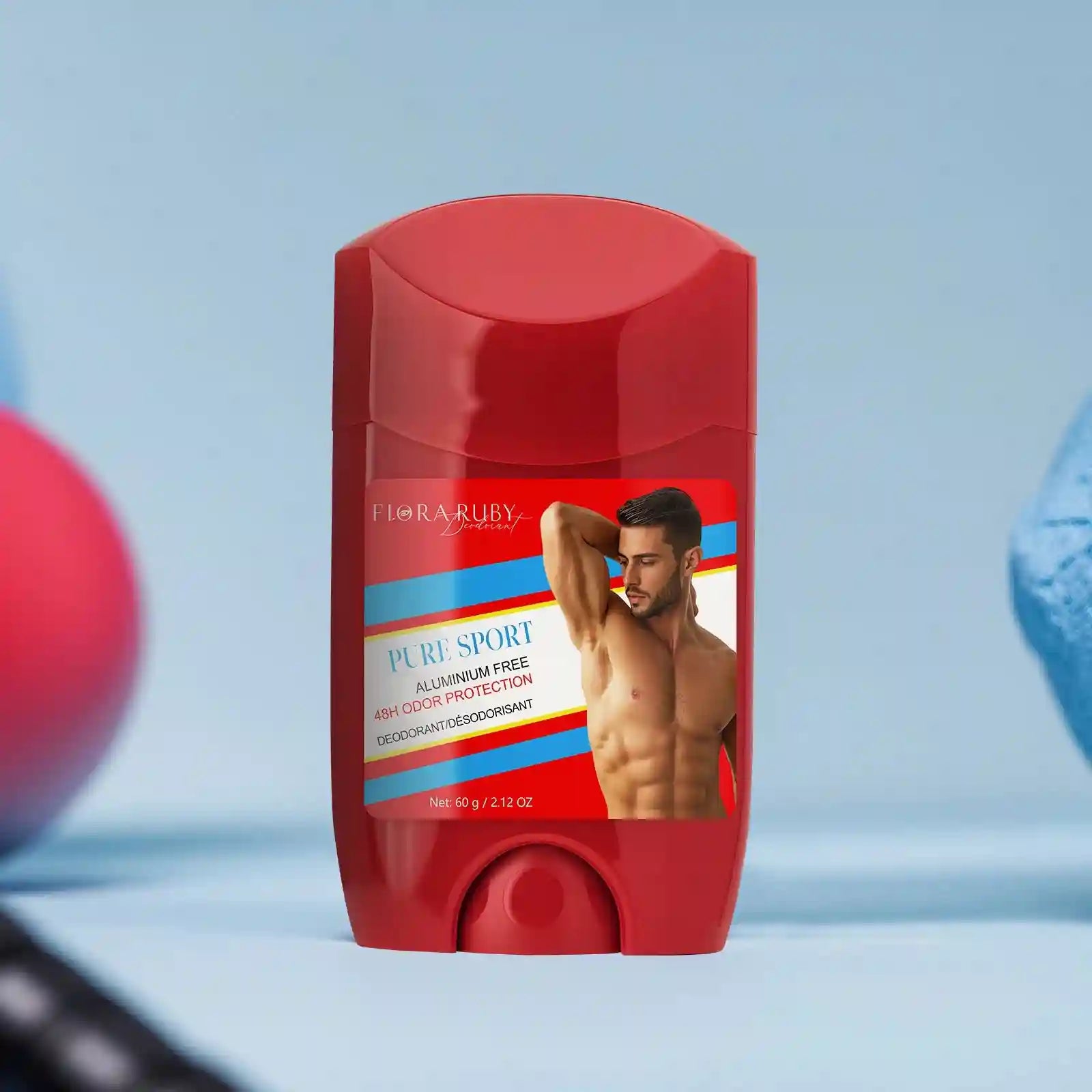Tidesmit Old Spice High Endurance aluminum-free deodorant for men with Pure Sport scent for sweat and odor protection