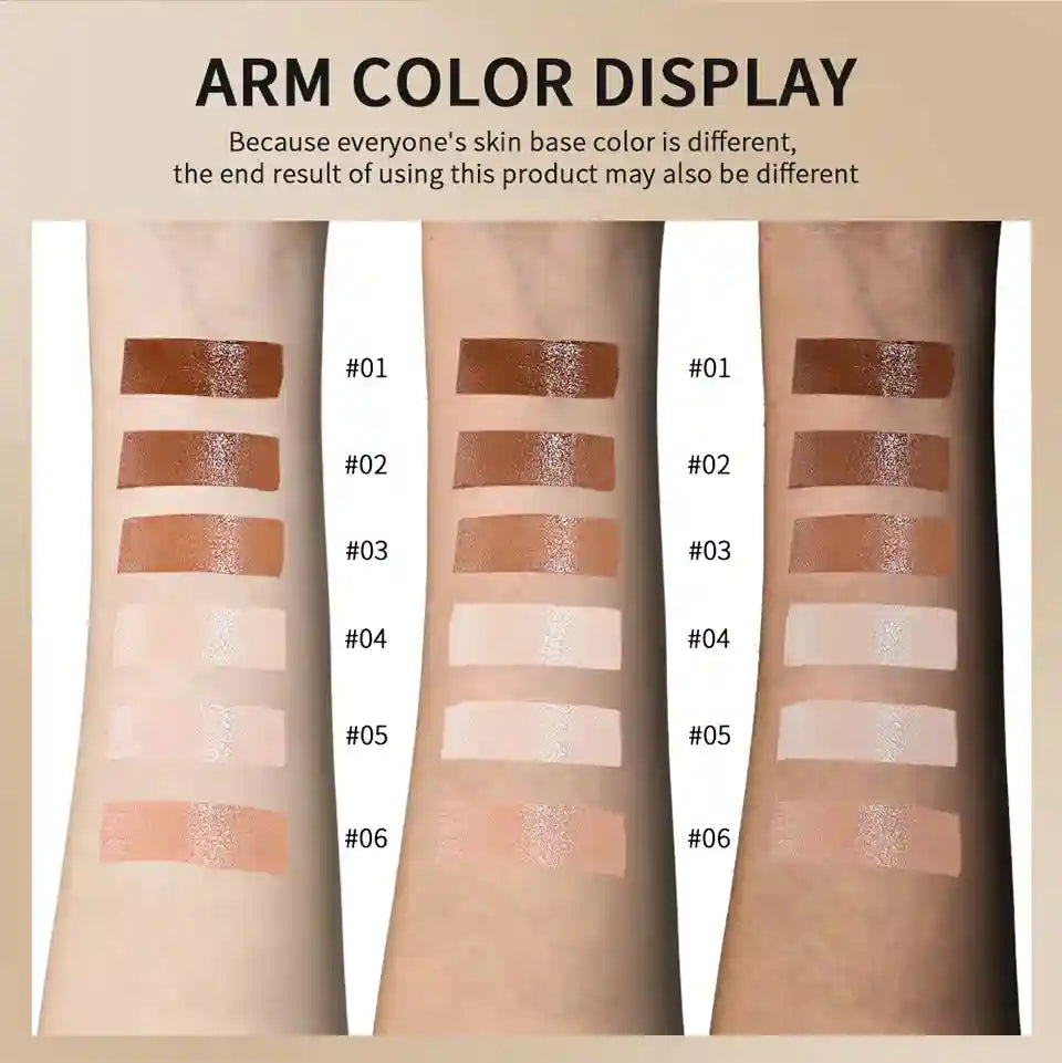 Tidesmit serum boosted foundation stick face makeup with moisturizing balm texture for natural even coverage