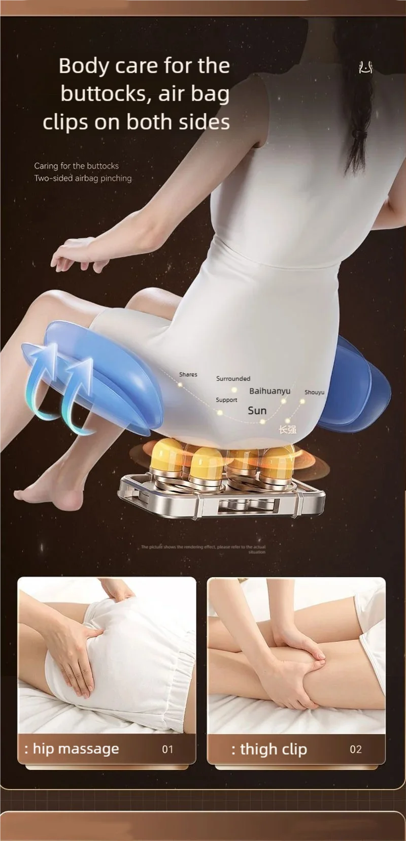 8D Zero Gravity Full Body Shiatsu Massage Chair - Beige or Black Massage Chairs Tidesmit
