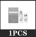 Grey Zyvarn box with two small clear glass serum vials labeled Microlift Roller for at-home skincare.