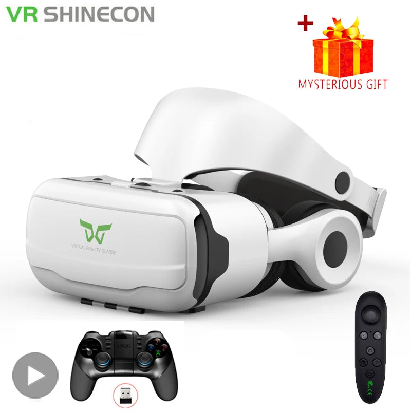 VR Headset for Smartphone - 3D Glasses for Immersive Mobile Gaming Tidesmit