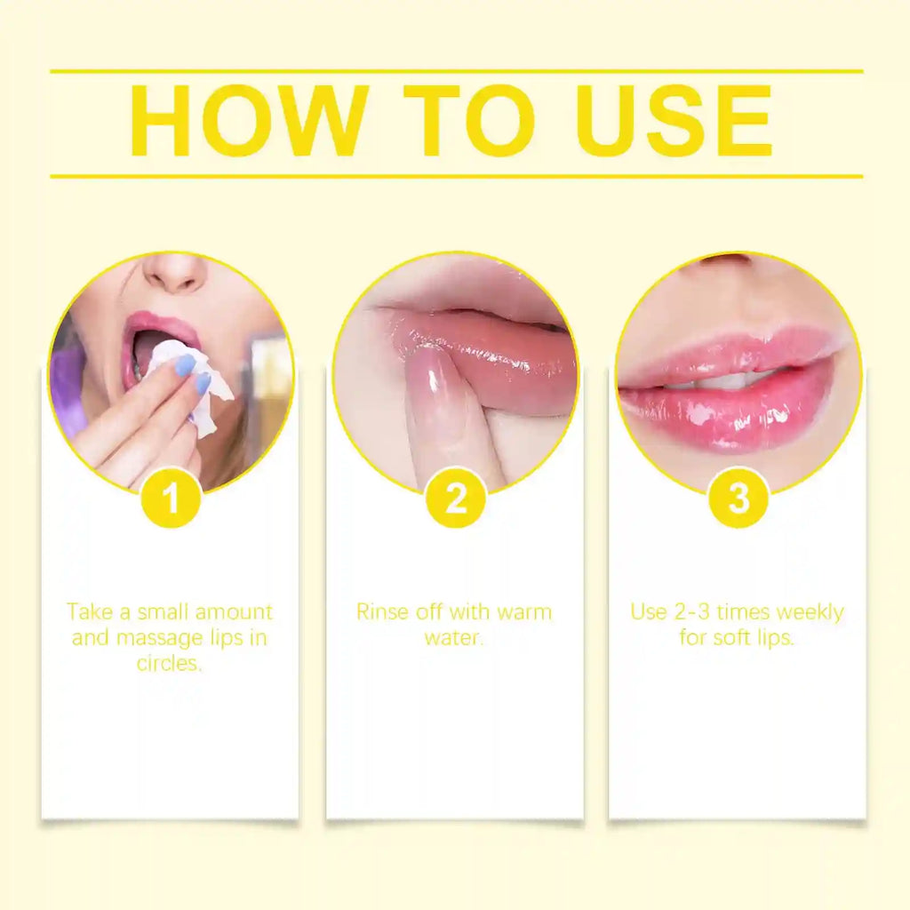 Turmeric Lip Scrub Exfoliator | Natural Moisturizing Lip Care | Tidesmit Lip Care Tidesmit