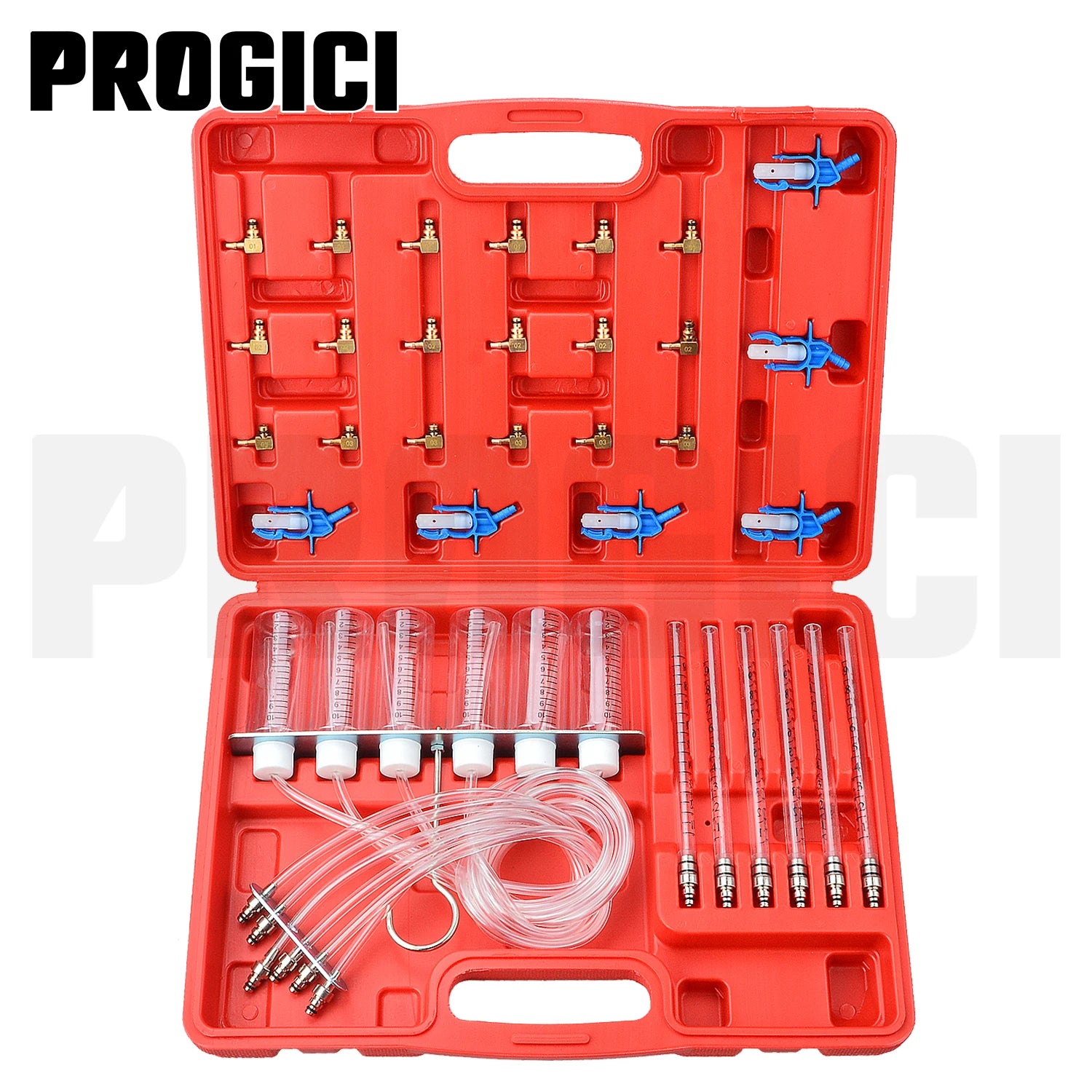 Diesel Injector Flow Diagnostic Detector Tester Inject Common Rail Test Tool Kit