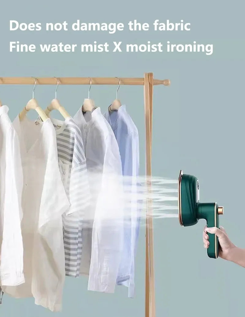 XMSJ 2-in-1 Handheld Steam Iron and Garment Steamer 110V 25W
