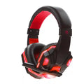Gaming Headset With Mic: Stereo Noise Cancelling Over-Ear Headphones Red Tidesmit