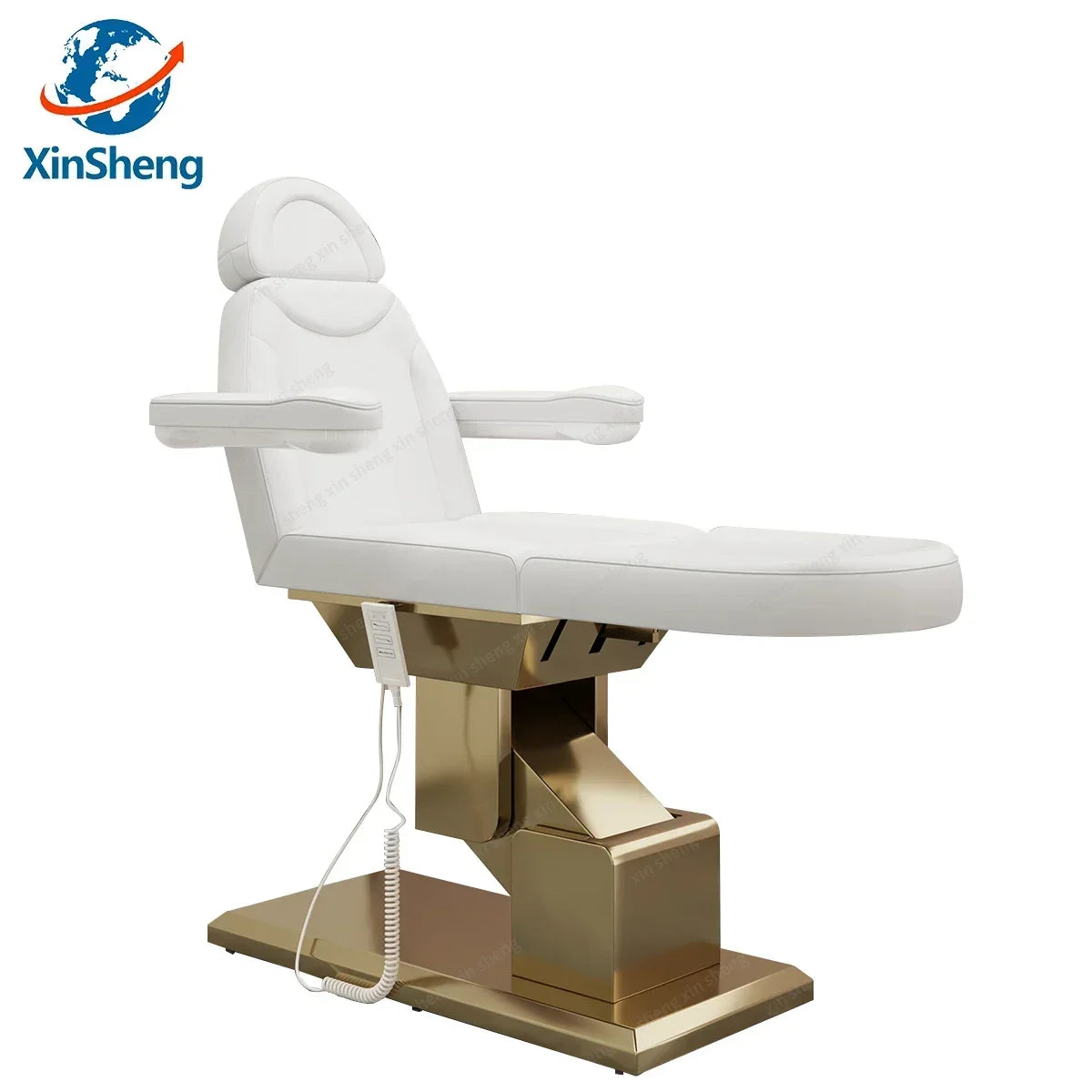 Electric Massage Bed - Adjustable Facial Spa Table for Professional Clinics Massage Chairs White Tidesmit