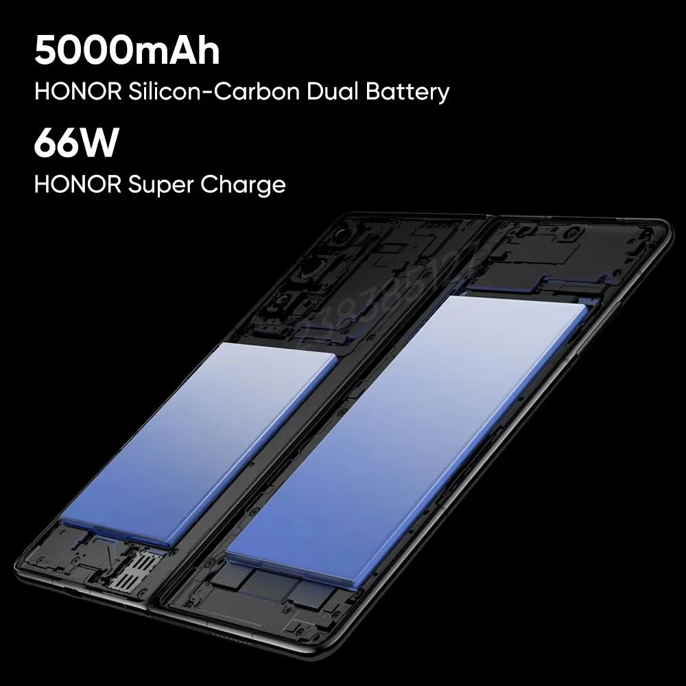 Honor Magic V2 Foldable 5G Smartphone, 16GB RAM, 512GB Storage AE Tidesmit