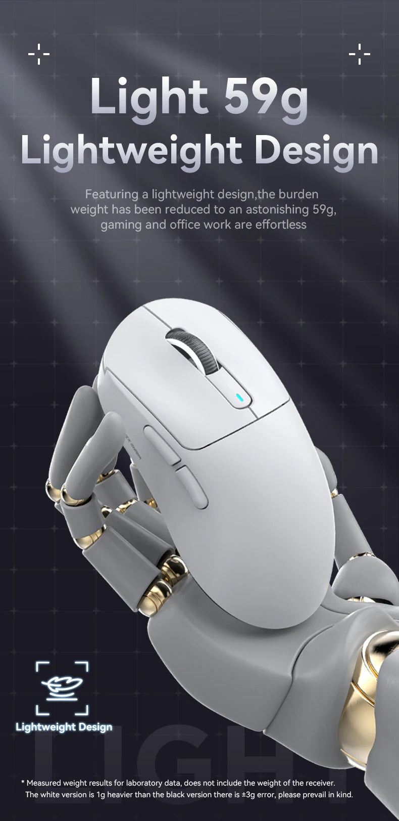 Attack Shark X3 X3Pro Wireless Tri-Mode Gaming Mouse 26K DPI PAW3395 Computer Gaming Peripherals CSGO Valorant Office Gift