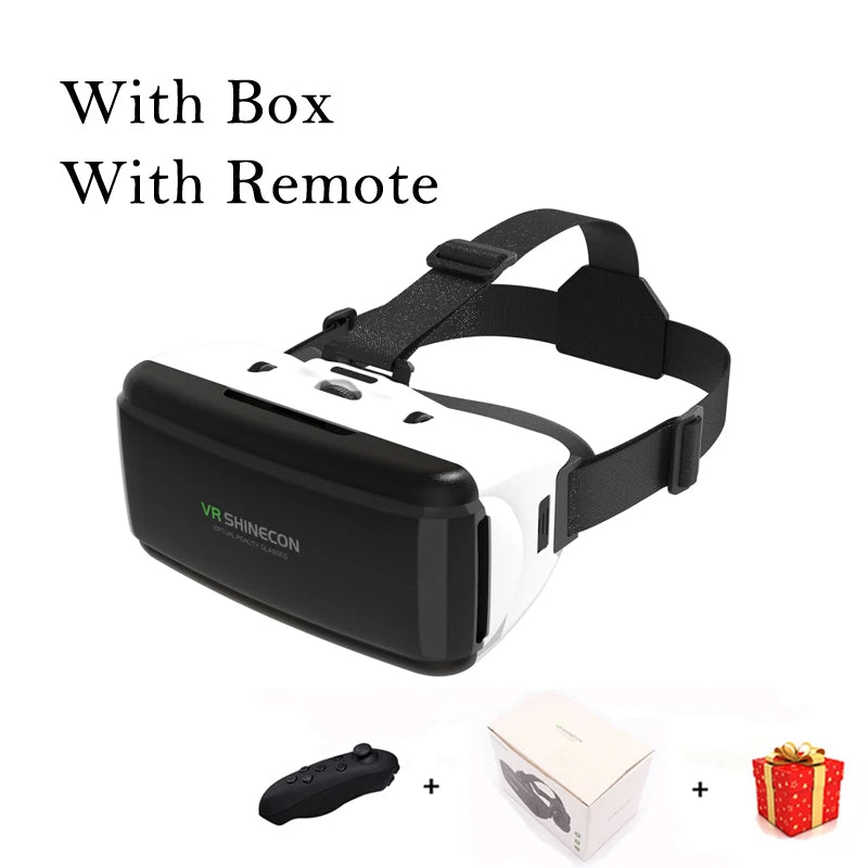 VR Headset for Smartphones | 3D Immersive Reality Smart Glasses With Remote A Tidesmit